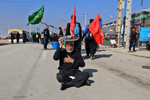 شور حسینی پایان ندارد؛ مرزهای خوزستان رنگ و بوی اربعین گرفت 6 پایگاه خبری ججین پایگاه خبر ججین