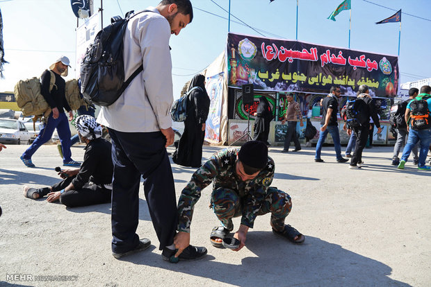 شور حسینی پایان ندارد؛ مرزهای خوزستان رنگ و بوی اربعین گرفت 7 پایگاه خبری ججین پایگاه خبر ججین