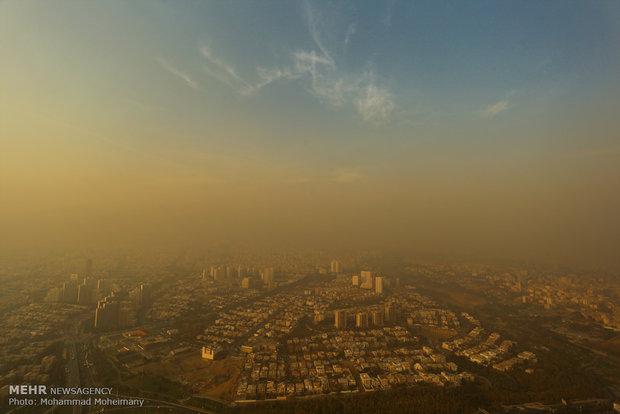 بختک هوای آلوده دوباره بر پایتخت افتاد