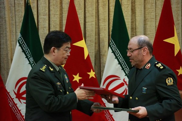 وزرای دفاع ایران و چین