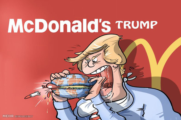 جریان اعتراضی کاریکاتوریست‌ها به پیروزی ترامپ