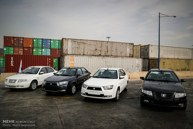 آغاز صادرات خط تولید خودروی دنا به الجزایر
