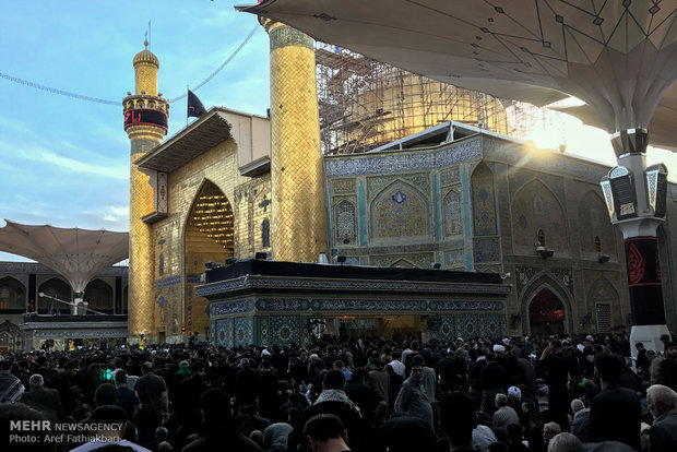 وداع عشاق الحسین از نجف