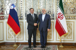 دیدار وزرای امور خارجه ایران و اسلوونی