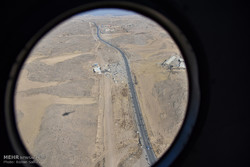 تصاویر هوایی پیاده روی زائران امام رضا (ع)