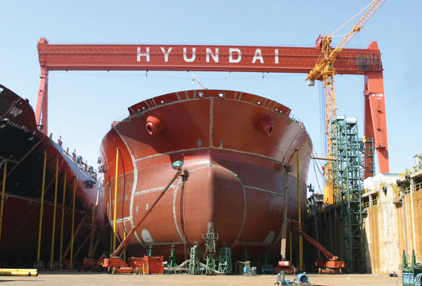 اولین قرارداد ساخت کشتی با هیوندای امضا شد/تحویل اولین کشتی ۱۳۹۷