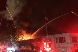 آتش سوزی مرگ بار در کالیفرنیای آمریکا‎