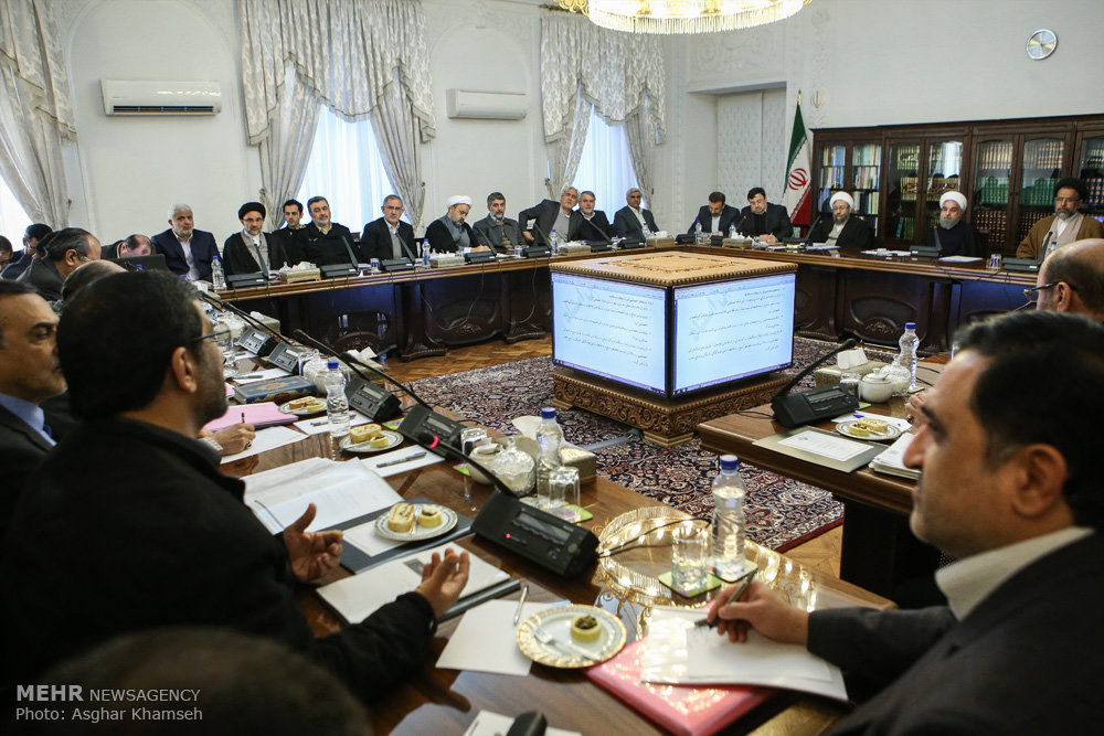 جلسه شورای عالی فضای مجازی با حضور رییس‌جمهور