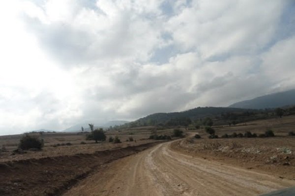 جاده روستایی کرمان