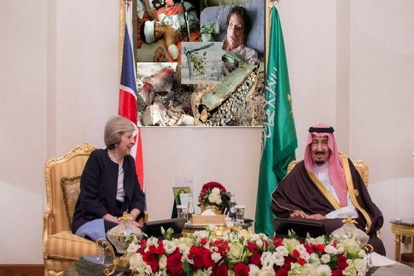 ترزا می و ملک سلمان یمن