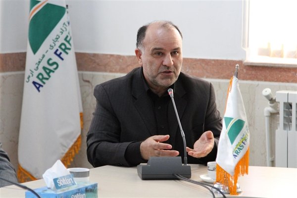 ابراهیم باقرزاده معاون اقتصادی و سرمایه گذاری سازمان منطقه آزاد ارس