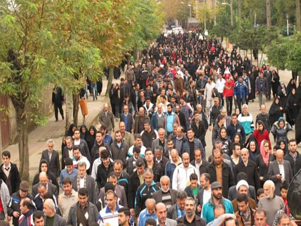 برگزاری ۴۰۰ همایش پیاده روی در آذربایجان شرقی
