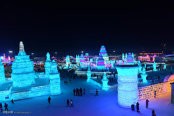 جشنواره برف و یخ هاربین در چین