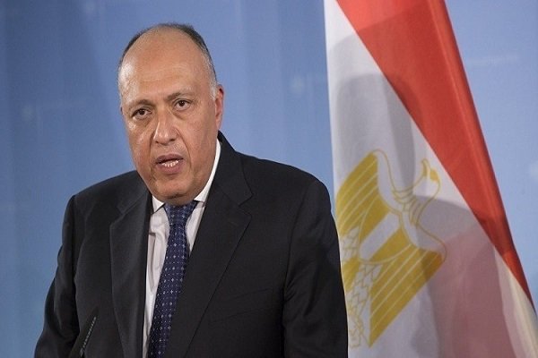 تاکید وزیر خارجه مصر بر پایبندی قاهره به حمایت از مسئله فلسطین