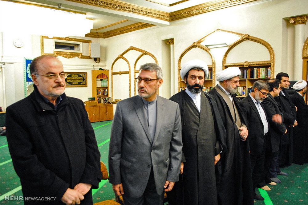 مراسم بزرگداشت آیت الله هاشمی رفسنجانی در مرکز اسلامی انگلیس
