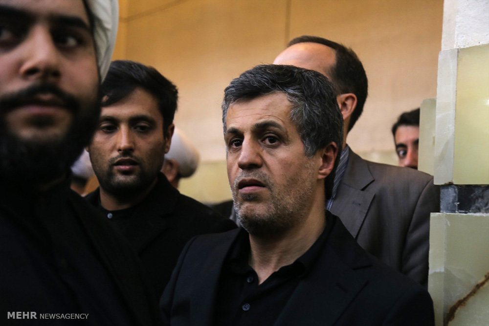 مراسم بزرگداشت آیت الله هاشمی رفسنجانی در مسجد اعظم قم - ۲
