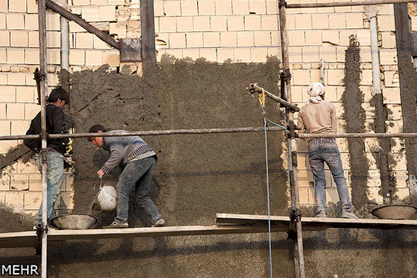 سایه رکود صنعت ساختمان بر بیکاری کارگران کارگران ایرانی