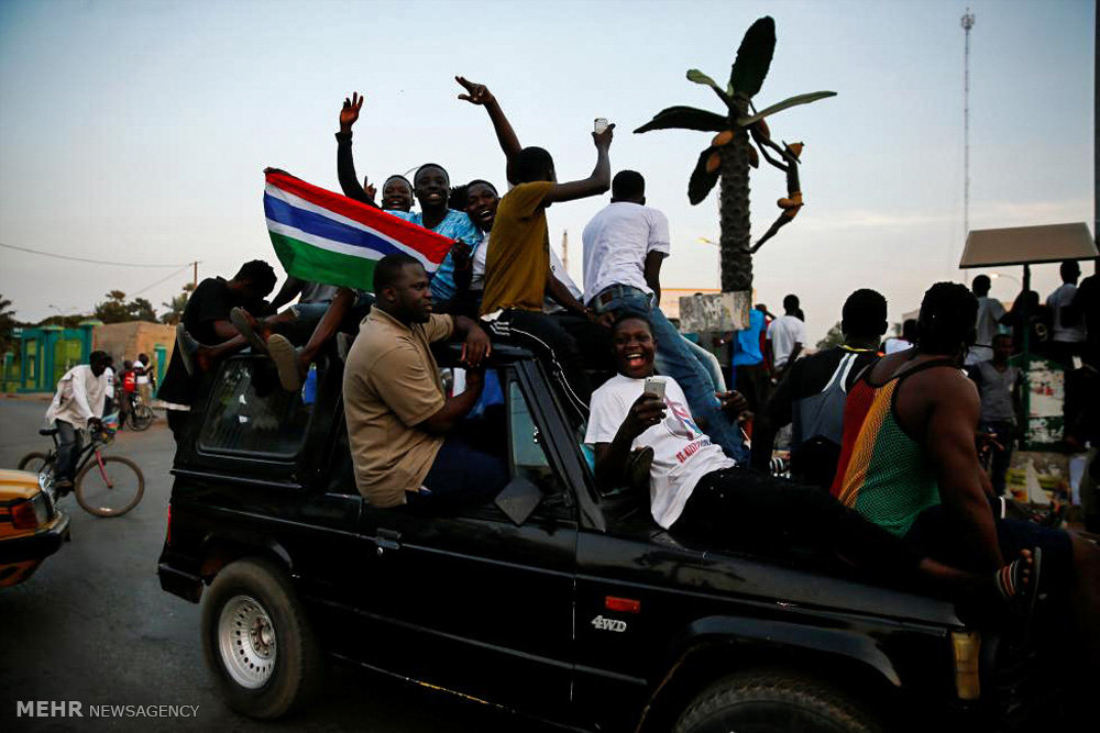 انتقال قدرت به رئیس جمهور منتخب در گامبیا‎