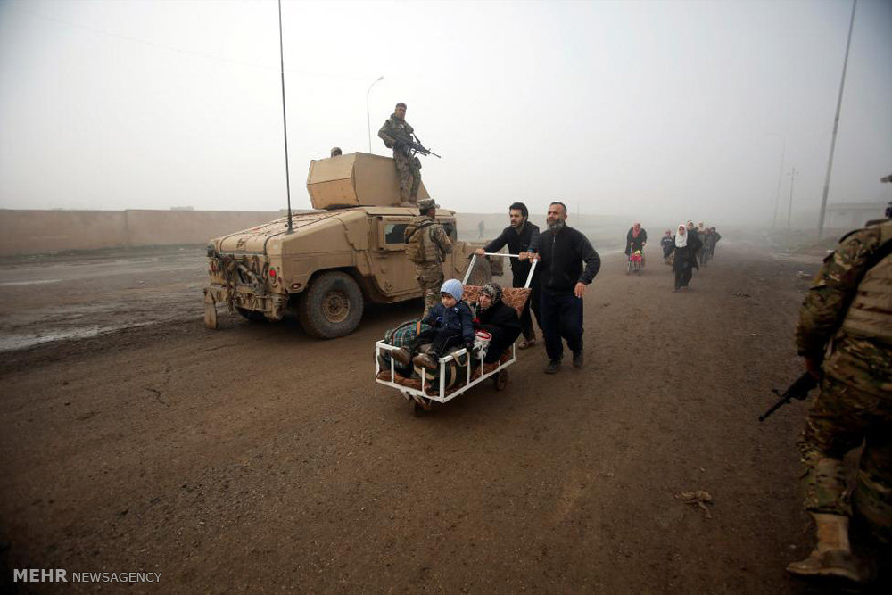 پیشروی نیروهای عراقی در شرق موصل