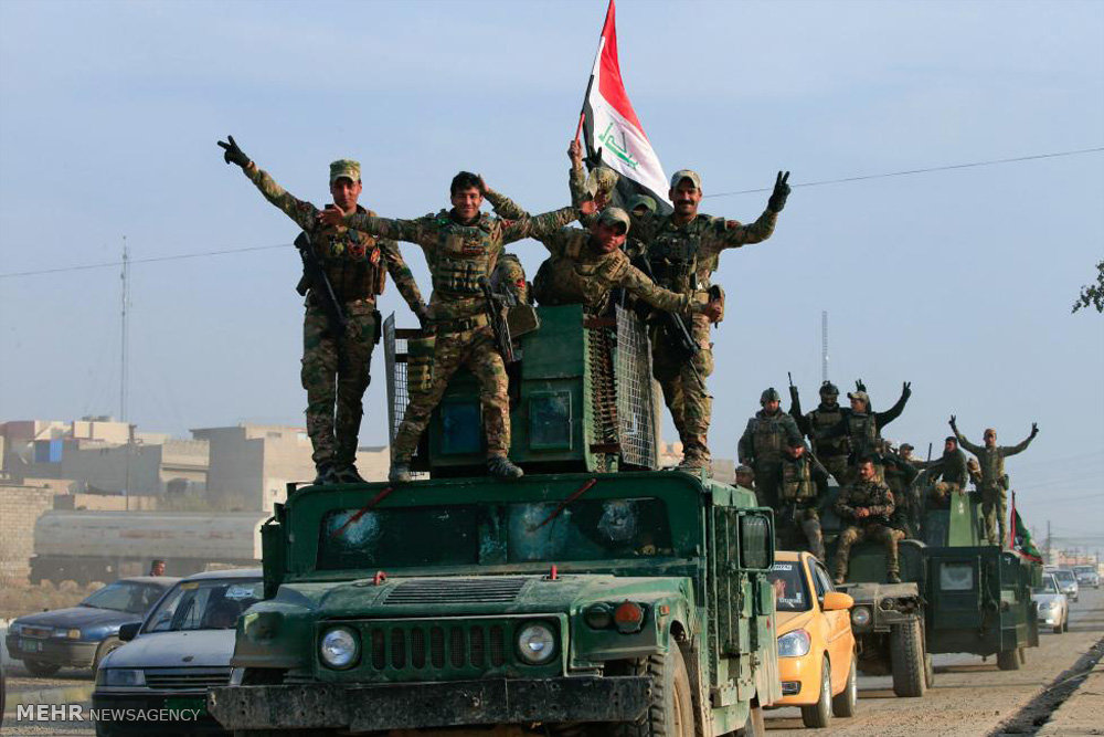 پیشروی نیروهای عراقی در شرق موصل