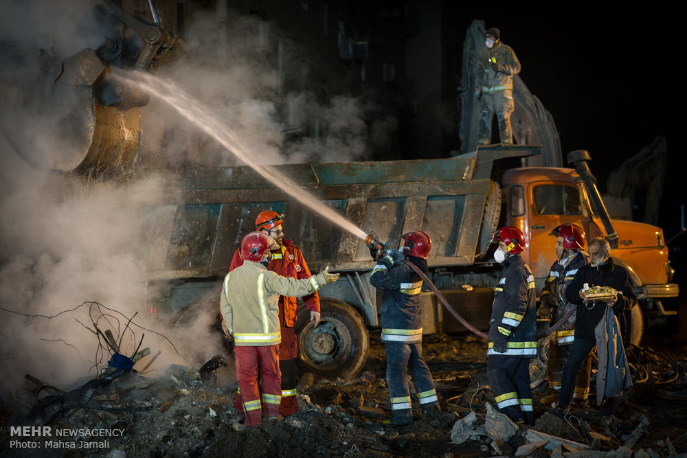 عملیات امداد و نجات ساختمان پلاسکو - ۲۲
