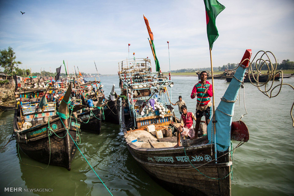 تاثیرات منفی بالا آمدن آب دریا در بنگلادش‎