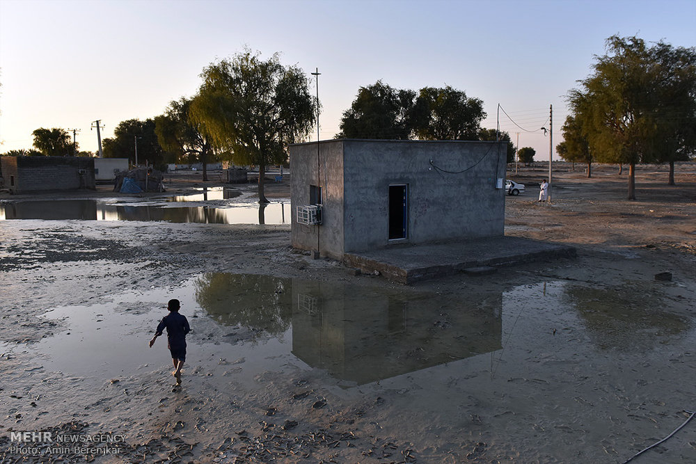 خسارت های سیل در بلوچستان