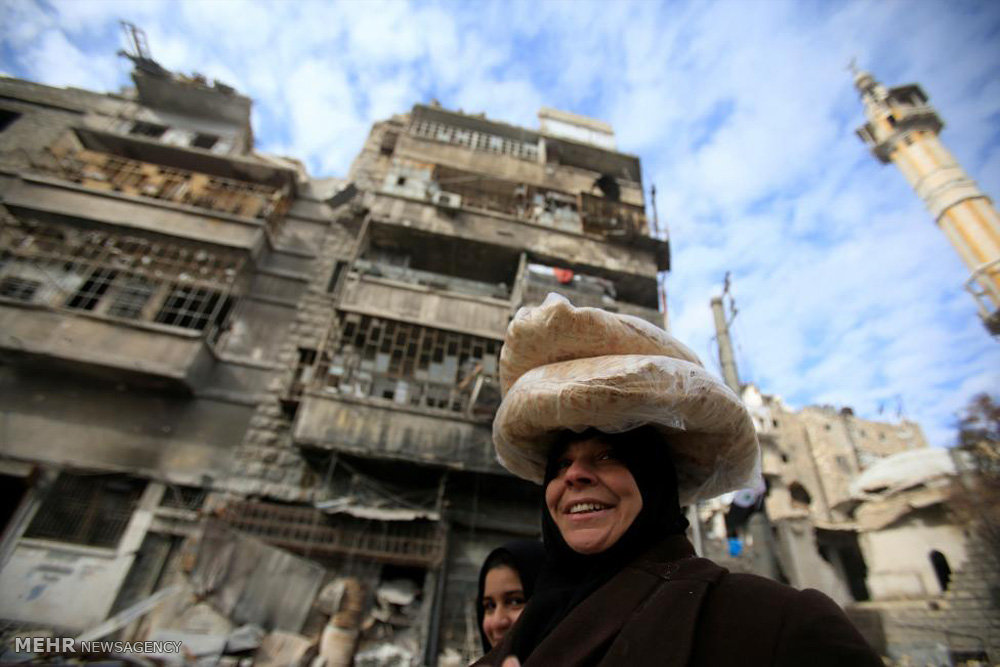شهر حلب پس از خروج تروریست ها‎