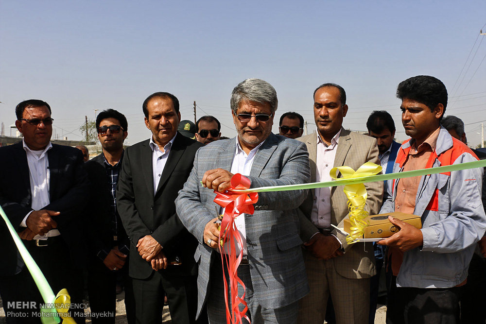 افتتاح پروژه های عمرانی در شهرستان رودان