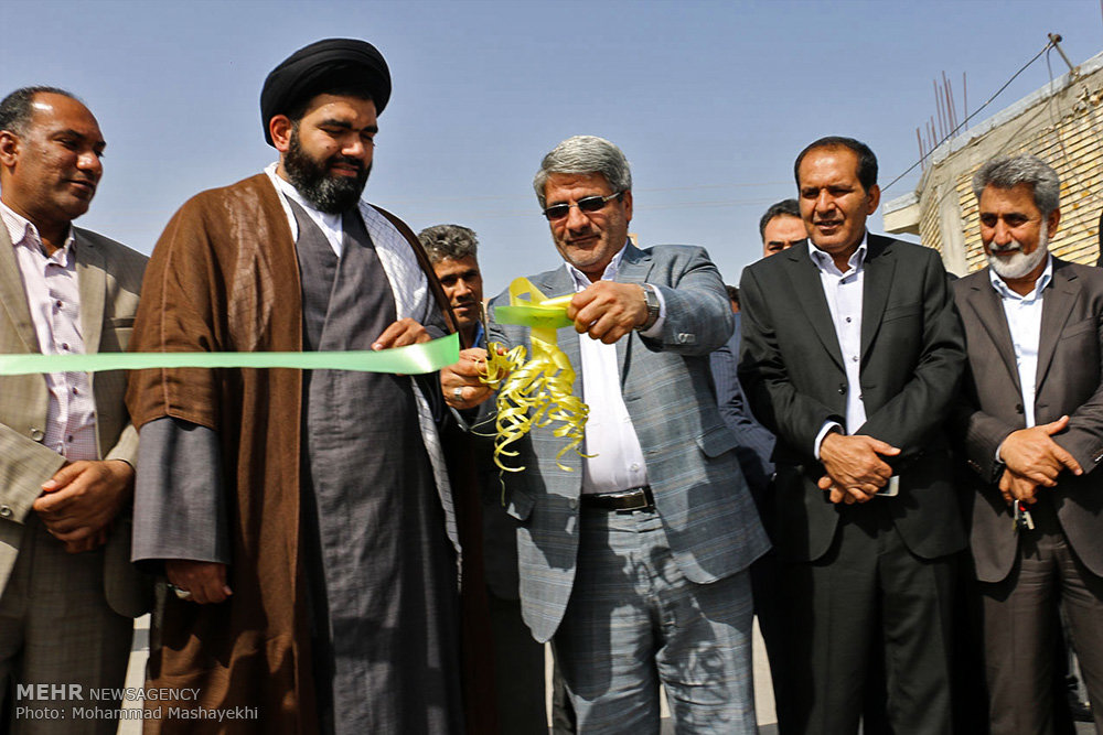 افتتاح پروژه های عمرانی در شهرستان رودان