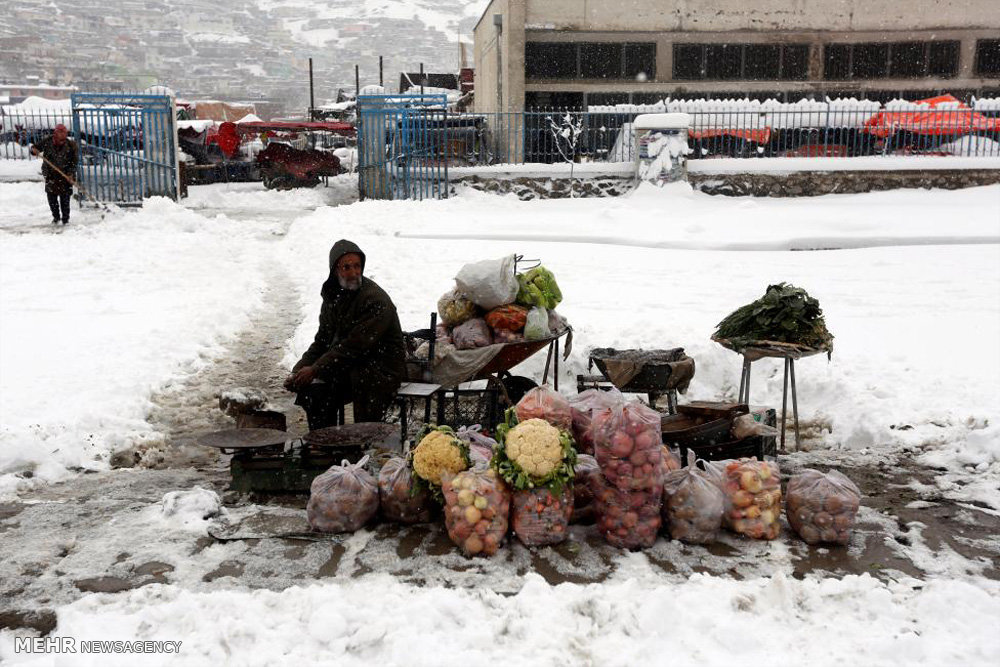 زمستان در کابل‎