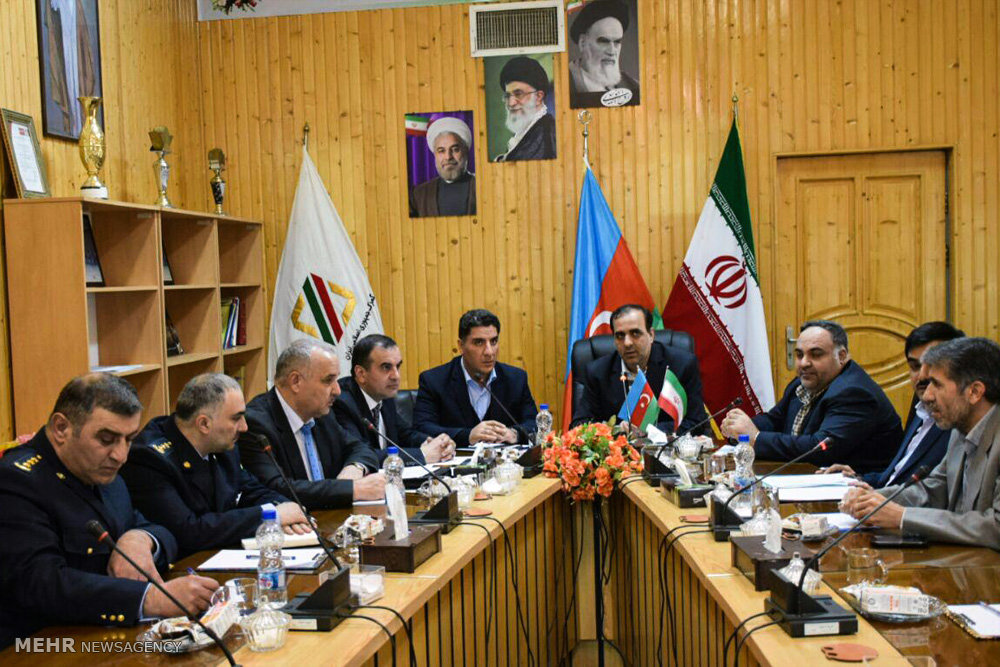 نشست مشترک مسئولین گمرکات ایران و جمهوری آذربایجان