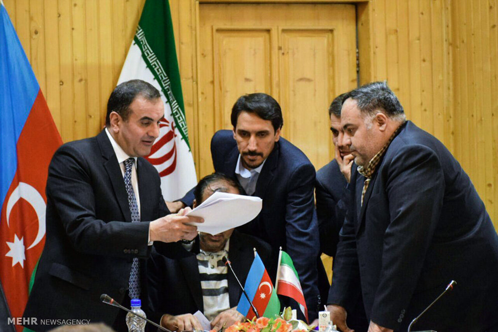 نشست مشترک مسئولین گمرکات ایران و جمهوری آذربایجان