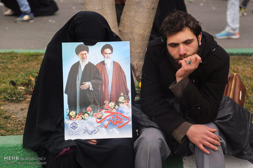 راهپیمایی یوم الله ۲۲ بهمن در تهران - ۱
