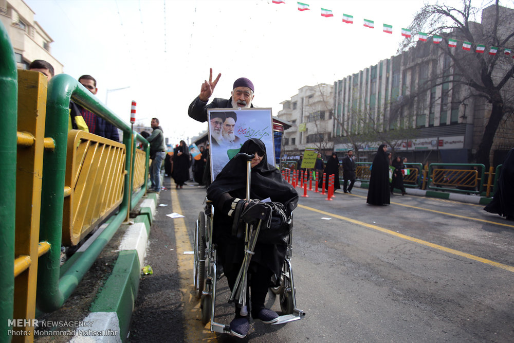 راهپیمایی یوم الله ۲۲ بهمن در تهران -۳