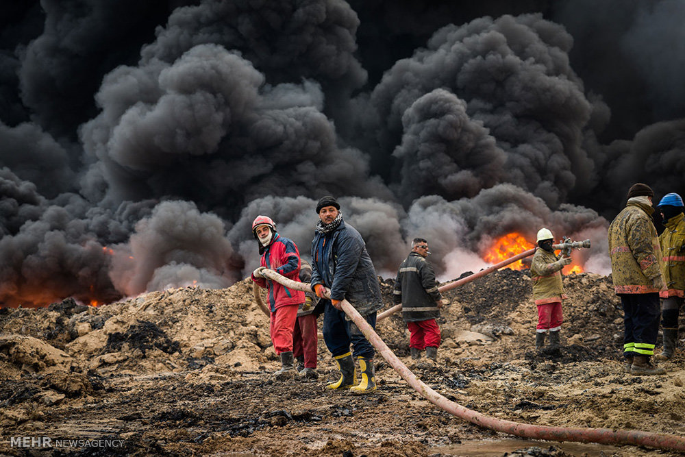 تلاش برای خاموش کردن آتش داعش در عراق‎