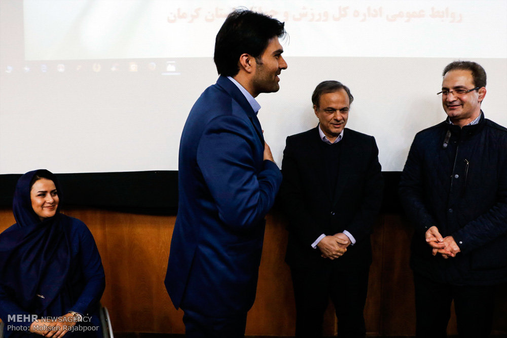 مراسم تودیع و معارفه مدیرکل جدید ورزش و جوانان استان کرمان