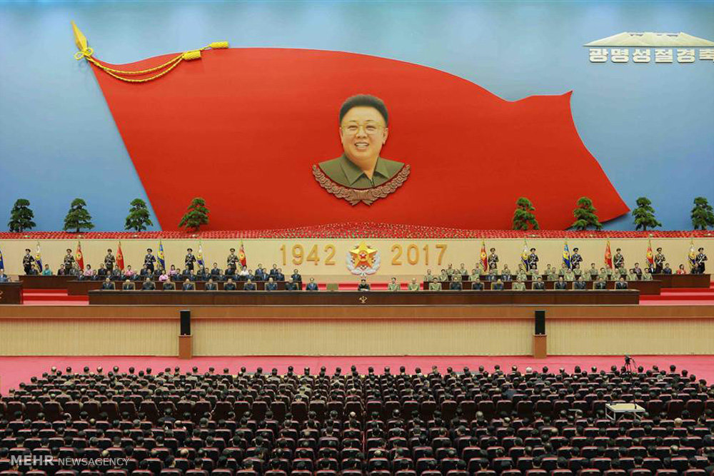 جشن تولد رهبر کره شمالی‎