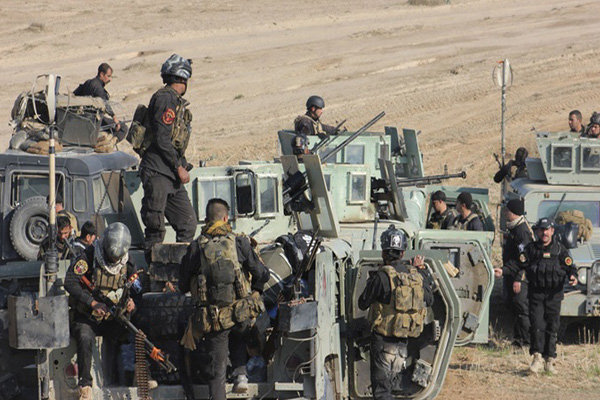 فیلم/جنگ نیروهای عراقی با داعش در غرب موصل