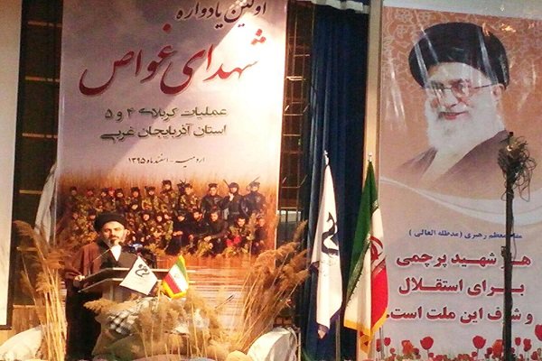 شهدای غواص نماد استقامت ملت ایران هستند