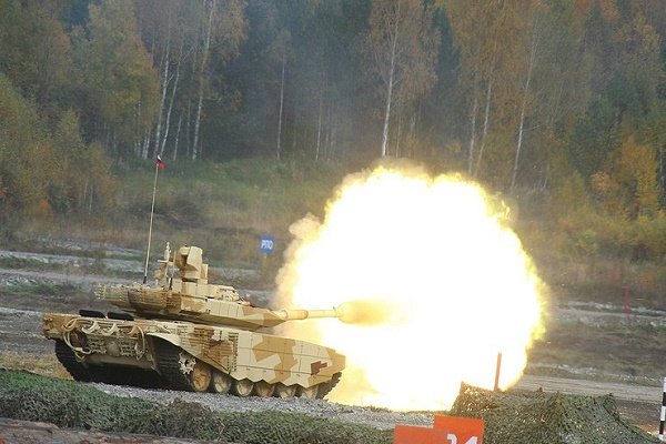 فروش تانک های روسی به کشوری در خاورمیانه