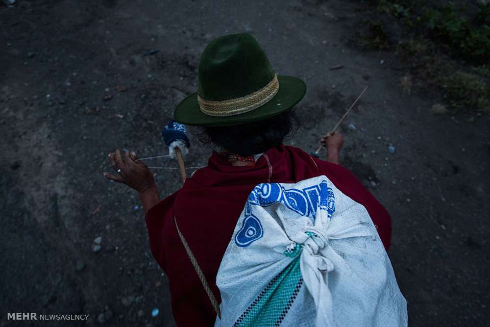 زندگی روستایی در اکوادور‎