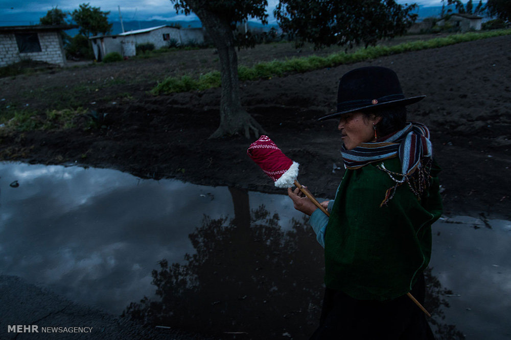 زندگی روستایی در اکوادور‎