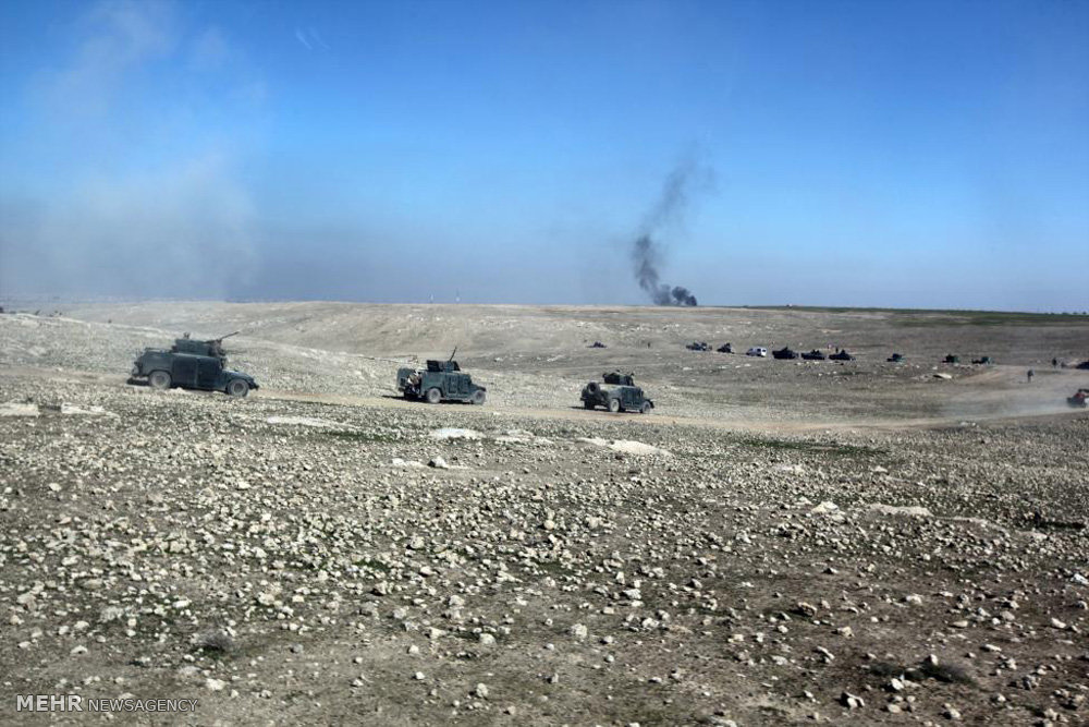 پیشروی نیروهای عراقی در غرب موصل‎