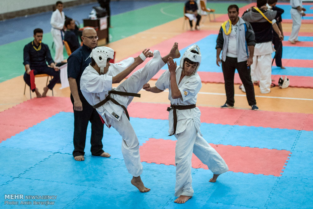 مسابقات قهرمانی کیوکوشین کاراته جنوب کشور در شیراز
