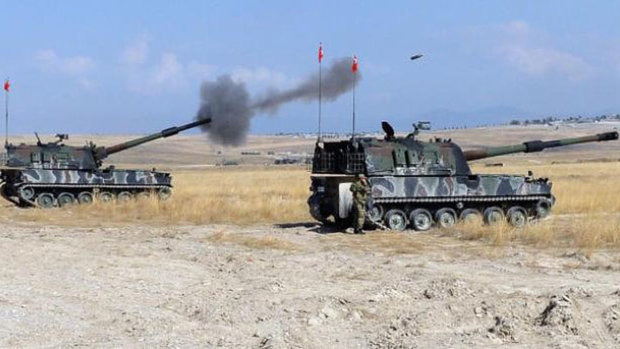 حملات ارتش ترکیه به مواضع کردهای سوری و «پ ک ک» در سوریه و عراق
