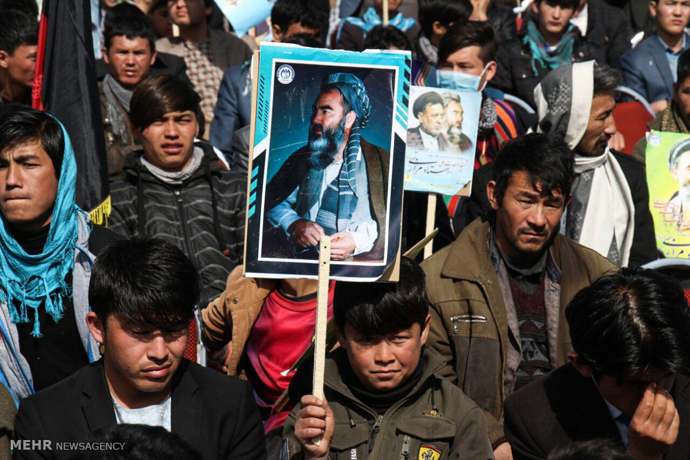 بیست و دومین سالیاد شهادت عبدالعلی مزاری رهبر هزاره های افغانستان