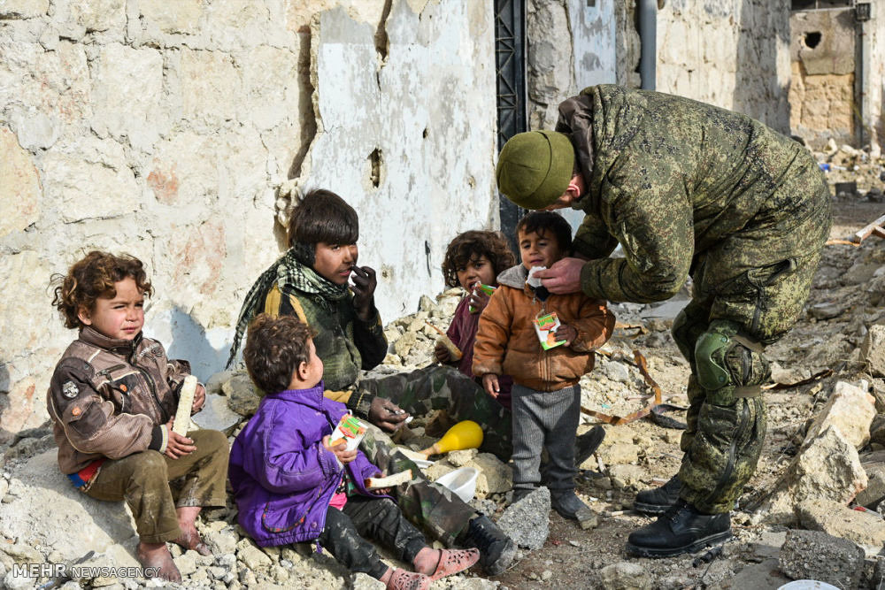 نیروهای رزمی روس در سوریه