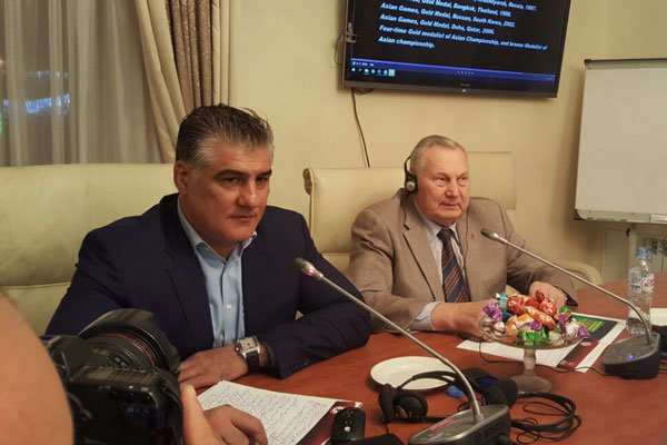 نشست حیدری و «الکساندر مدوید» در بلاروس برگزار شد