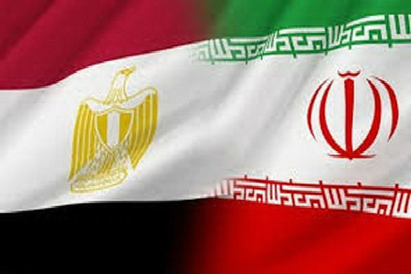 پرچم ایران و مصر